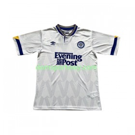 Koszulka Leeds United Retro Domowe Koszulki Piłkarskie 1991-1992 Krótki Rękaw